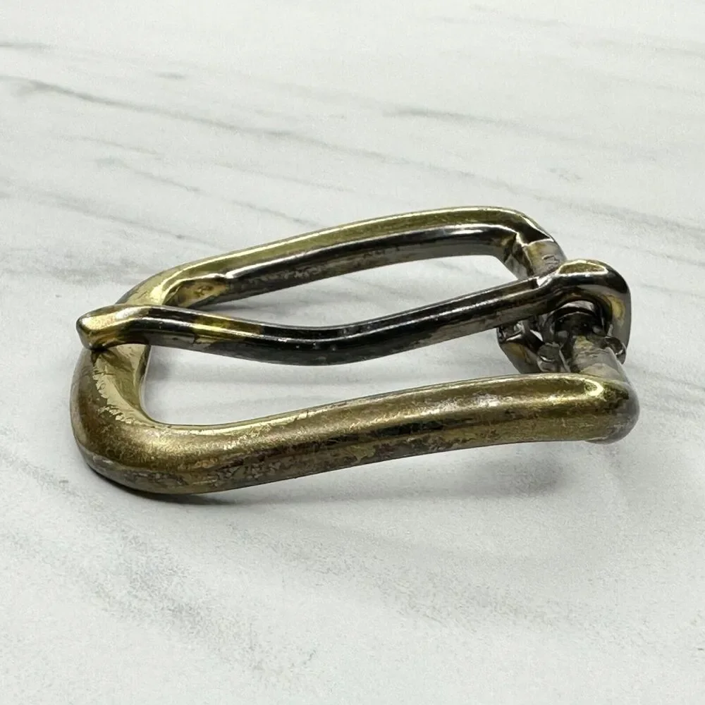 Rounded Simple Basic Belt Buckle - Picture 4 of 7
